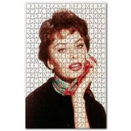 Cakapuzzle Sophia Loren Rengli Görsel Ahşap 500 Parça Puzzle