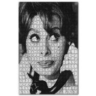 Cakapuzzle Sophia Loren Telefonda Ahşap 1000 Parça Puzzle