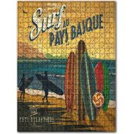 Cakapuzzle Sörf Yarışları Afişi Görseli Ahşap 500 Parça Puzzle