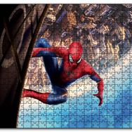 Cakapuzzle Spiderman Hayata Tutunmak Ahşap 1000 Parça Puzzle