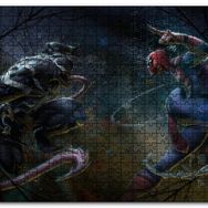 Cakapuzzle Spiderman Venom Artwork Mdf 120 Parça Puzzle