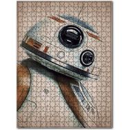 Cakapuzzle Star Wars Droid Ahşap Zeminde Görseli Mdf 120 Parça Puzzle
