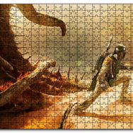Cakapuzzle Star Wars Return Jedi Boba Feet Mdf 120 Parça Puzzle