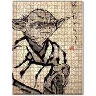 Cakapuzzle Star Wars Yoda Ahşap Zeminde Görsel 255 Parça Puzzle