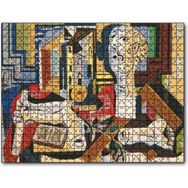 Cakapuzzle Studio Plaster Head1925 By Pablo Picasso Mdf 120 Parça Puzzle