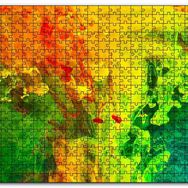 Cakapuzzle Suda Çöken Renkli Boyalar Mdf 1000 Parça Puzzle