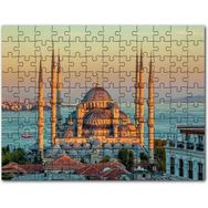 Cakapuzzle Sultan Ahmed Camii İstanbul Görseli Mdf 120 Parça Puzzle