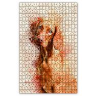 Cakapuzzle Suluboya Av Köpeği Ahşap 255 Parça Puzzle