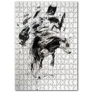 Cakapuzzle Suluboya Efekt Kovboy Rodeo ve Denge Mdf 120 Parça Puzzle