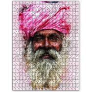 Cakapuzzle Suluboya Mutlu Hintli Ahşap 255 Parça Puzzle