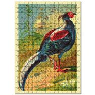 Cakapuzzle Sülün Kuşu Görseli Mdf 1000 Parça Puzzle