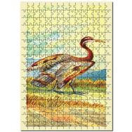 Cakapuzzle Sun Bittern Kuş Görseli Mdf 255 Parça Puzzle