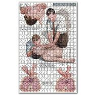 Cakapuzzle Suni Solunum ve Kalp Masajı Tarifi Ahşap 255 Parça Puzzle