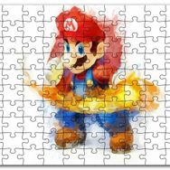 Cakapuzzle Super Mario Çizim Mdf 255 Parça Puzzle