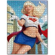 Cakapuzzle Super-Woman Illüstrasyon 500 Parça Puzzle