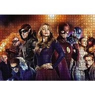 Cakapuzzle Supergirl Arrow Flash Görsel 120 Parça Ahşap Puzzle