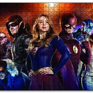 Cakapuzzle Supergirl Arrow Flash Görsel Ahşap 500 Parça Puzzle