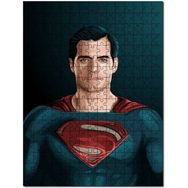 Cakapuzzle Superman Çizim Portre 120 Parça Puzzle