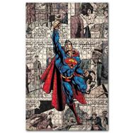 Cakapuzzle Süpermen Çizgi Roman Görsel Ahşap 500 Parça Puzzle
