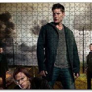 Cakapuzzle Supernatural Erkek Karakterler Mdf 120 Parça Puzzle