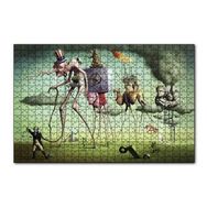 Cakapuzzle Sürreal İmgeler Absürd Çizimler 120 Parça Ahşap Puzzle