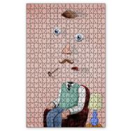 Cakapuzzle Sürreal Portre Ahşap 1000 Parça Puzzle