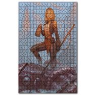 Cakapuzzle Susayan Animasyon Savaşçı Kadın Ahşap 1000 Parça Puzzle