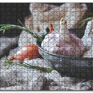 Cakapuzzle Tabakta Sarmısak Görseli Mdf 500 Parça Puzzle