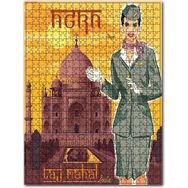 Cakapuzzle Taç Mahal Seyhat Afişi Görseli Ahşap 255 Parça Puzzle