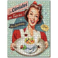 Cakapuzzle Tahıl Meyva Süt İle Kahvaltı Afişi Görseli Ahşap 255 Parça Puzzle