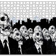 Cakapuzzle Takım Elbiseli Kurukafalar Sb Mdf 1000 Parça Puzzle
