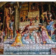 Cakapuzzle Tarihi Bina Duvar Resmi Mdf 120 Parça Puzzle