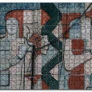 Cakapuzzle Tarihi Duvar Mozaiği Adam ve Kadın Mdf 120 Parça Puzzle
