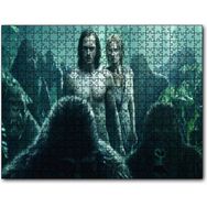 Cakapuzzle Tarzan Jane ve Maymunlar Ahşap 500 Parça Puzzle