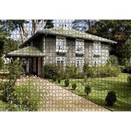 Cakapuzzle Taş Ev Görseli 120 Parça Ahşap Puzzle