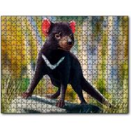 Cakapuzzle Tazmanya Canavarı Dijital Çizim Mdf 1000 Parça Puzzle