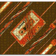 Cakapuzzle Teknoloji ve Nostalji Yanyana Mdf 120 Parça Puzzle