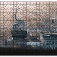Cakapuzzle Teleferik Yakın Plan Mdf 120 Parça Puzzle