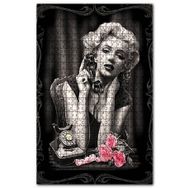 Cakapuzzle Telefonda Marilyn Monroe Görseli Ahşap 255 Parça Puzzle