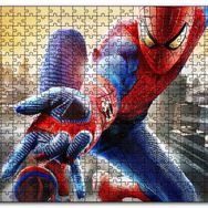 Cakapuzzle The Amazing Spider Man 2 Ağ Atışı Mdf 120 Parça Puzzle
