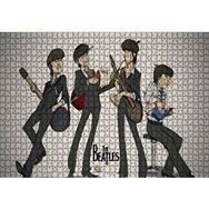 Cakapuzzle The Beatles Karikatürize Çizim Mdf 1000 Parça Puzzle