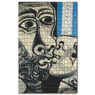 Cakapuzzle the Kiss 1969 By Pablo Picasso Ahşap 500 Parça Puzzle