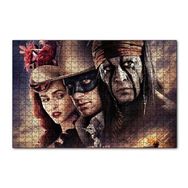 Cakapuzzle The Lone Ranger Filmi Görseli 120 Parça Ahşap Puzzle