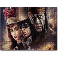 Cakapuzzle The Lone Ranger Filmi Görseli 255 Parça Ahşap Puzzle