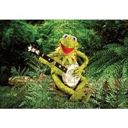 Cakapuzzle The Muppets Kurbağa Kermit ve Enstrümanı Mdf 120 Parça Puzzle