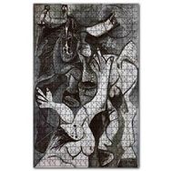 Cakapuzzle The Rape Of The Sabines 1962 By Pablo Picasso 120 Parça Ahşap Puzzle