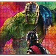 Cakapuzzle Thor ve Hulk Mdf 1000 Parça Puzzle