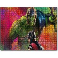 Cakapuzzle Thor ve Hulk Mdf 500 Parça Puzzle