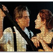 Cakapuzzle Titanic Jack Rose Güvertede Halatlara Tutunuyor Mdf 1000 Parça Puzzle