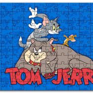 Cakapuzzle Tom Jerry ve Spike Tom ve Jerry Logosu Mdf 255 Parça Puzzle